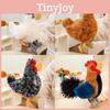 Animal Plush Toy Crows Roosters Kids Gift With Pp Cotton Filling For Playroom Decor