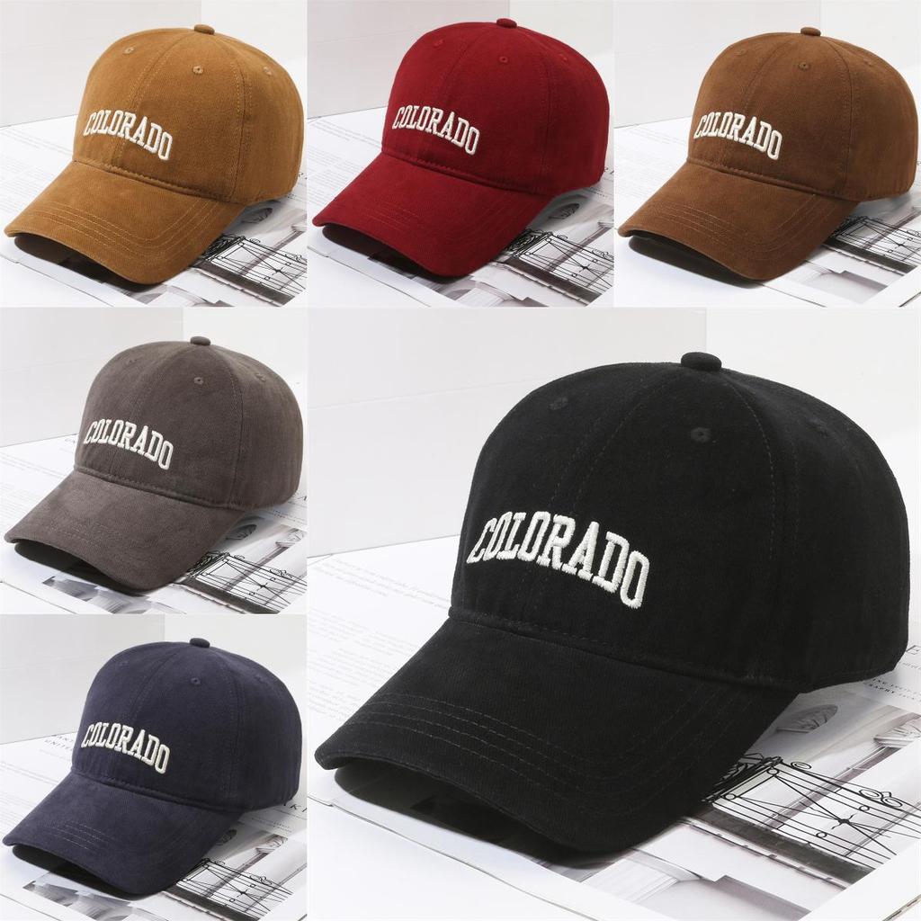 Cotton Baseball Cap For Men And Women With Sun Protection And Curved Visor For Outdoor Activities