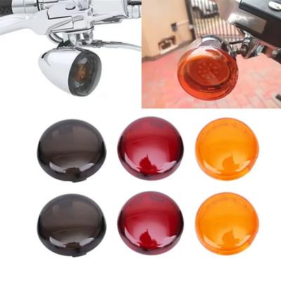 2 Stück Motorrad Blinkerglas Lichtkappen Abdeckung Für Harley Dyna Softail Electra Glide Road King Sportster 883 1200