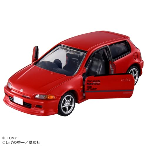 TAKARA TOMY Tomica Premium Unlimited Initial D Honda Civic SiR-II (EG6) (Shingo Shoji) Mini Car Toy Ages 6+