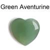 Heart-Shaped Natural Crystal Gemstone Pendant (20mm)