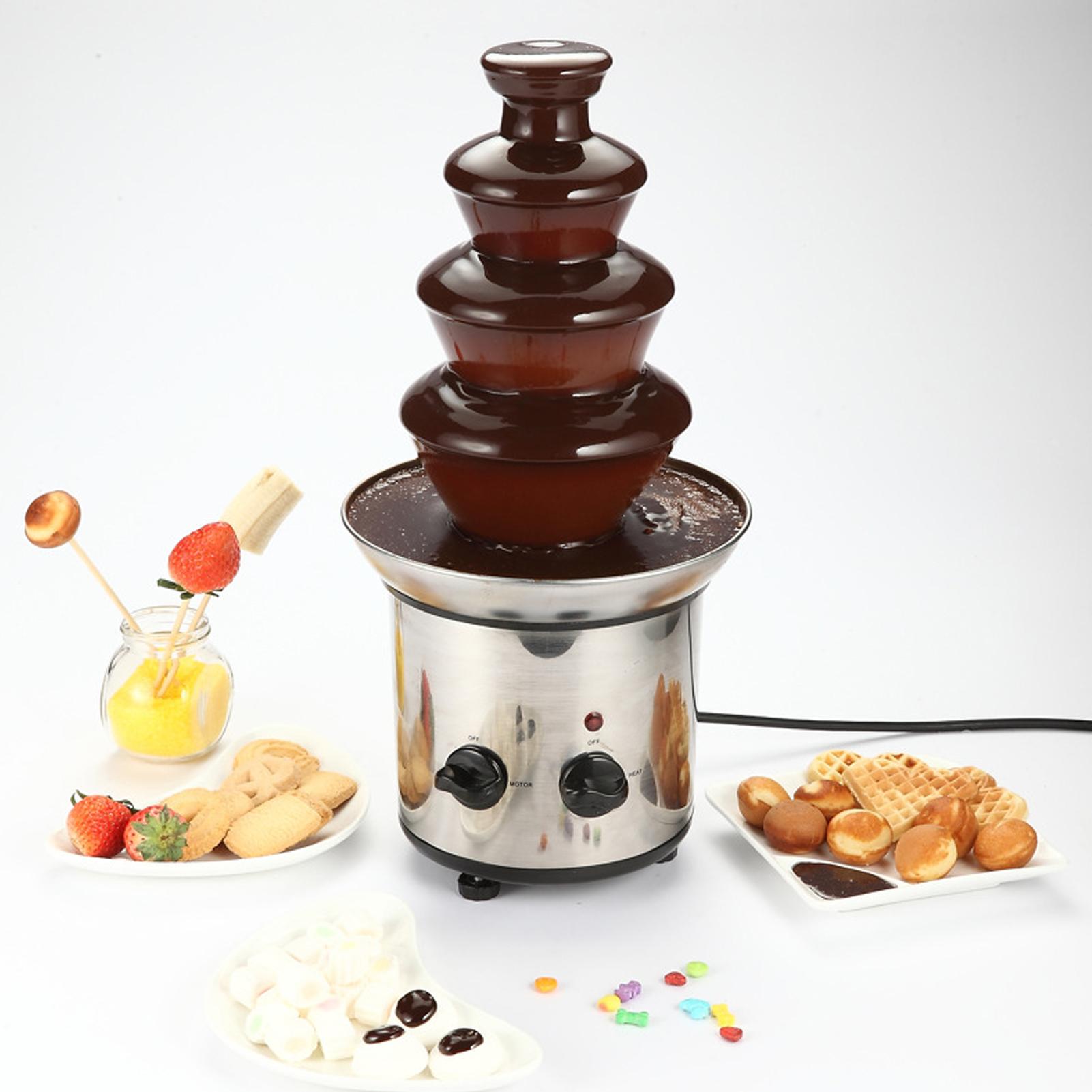Stainless Steel 4 Layer Electric Chocolate