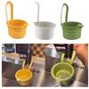 Kitchen Sink Drainer Basket Self Cleaning Food Grinder Strainer for Small Space Sink Organization