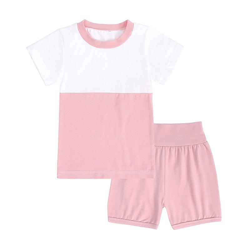 2026 Summer Sports Set for Boys & Girls: Short Sleeve T-shirt and Shorts Two-Piece Set for Toddlers and Children