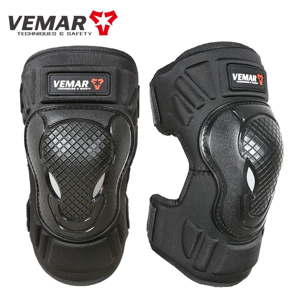 VEMAR Summer Breathable Motorcycle Knee Pads Motocross Knee Protector Guard BMX DH ATV Moto Cycling Brace Motorcyclist Equipment