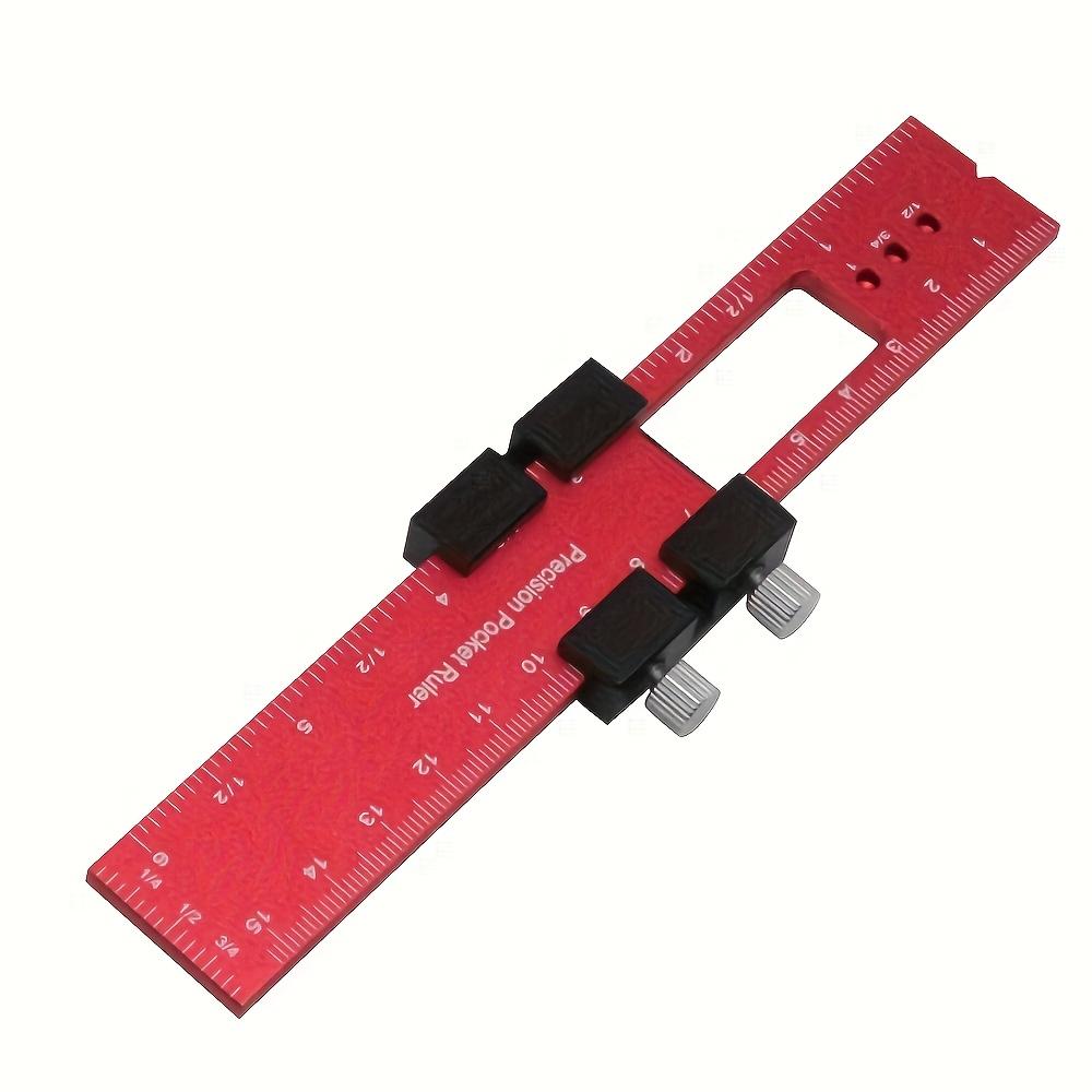 1pc Multi-Functional Ruler - Precise Positioning, Accurate Marking, and Versatile Angle Measurement Tool