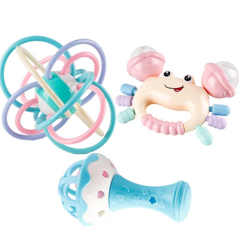 Boilable Baby Rattle & Teether for Early Education (0-12 Months)