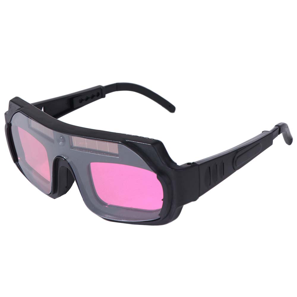 Lunettes de soudure à assombrissement automatique à énergie solaire Lunettes de soudure anti-éblouissement Soudure