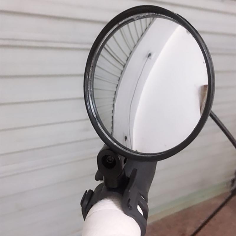 Handlebar Bike Glasses, Bicycles Cycling Rear View Glasses, 360 Degree Adjustable Rotatable Handlebar Mounted Glasses