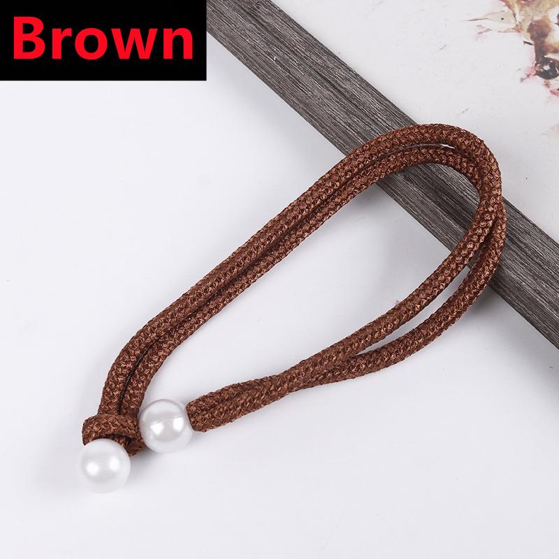 Curtain Tiebacks Decorative Small Pearl Curtain Ties Backs Adujustable Drapery Holdbacks for Home Office Patio Balcony Windows