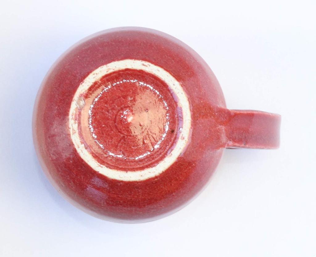 Tomori Saiun Mug "Shigaraki Ware" (red) W304-06