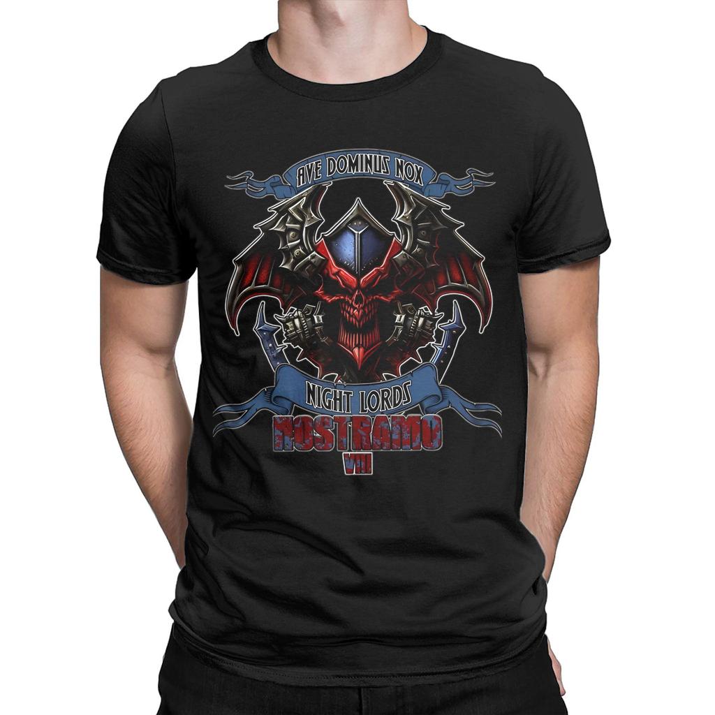 Camisetas Warhammer40ks Kriegshammer Nostramo Algodón Moda para Hombre Camisetas Cuello Redondo Camisetas Manga Corta Ropa Regalo de Cumpleaños