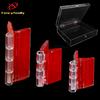 Fancyfamily 10pcs Self-adhesive Transparent Plastic Durable Acrylic Folding Hinges Furniture Cabinet Door Hinges