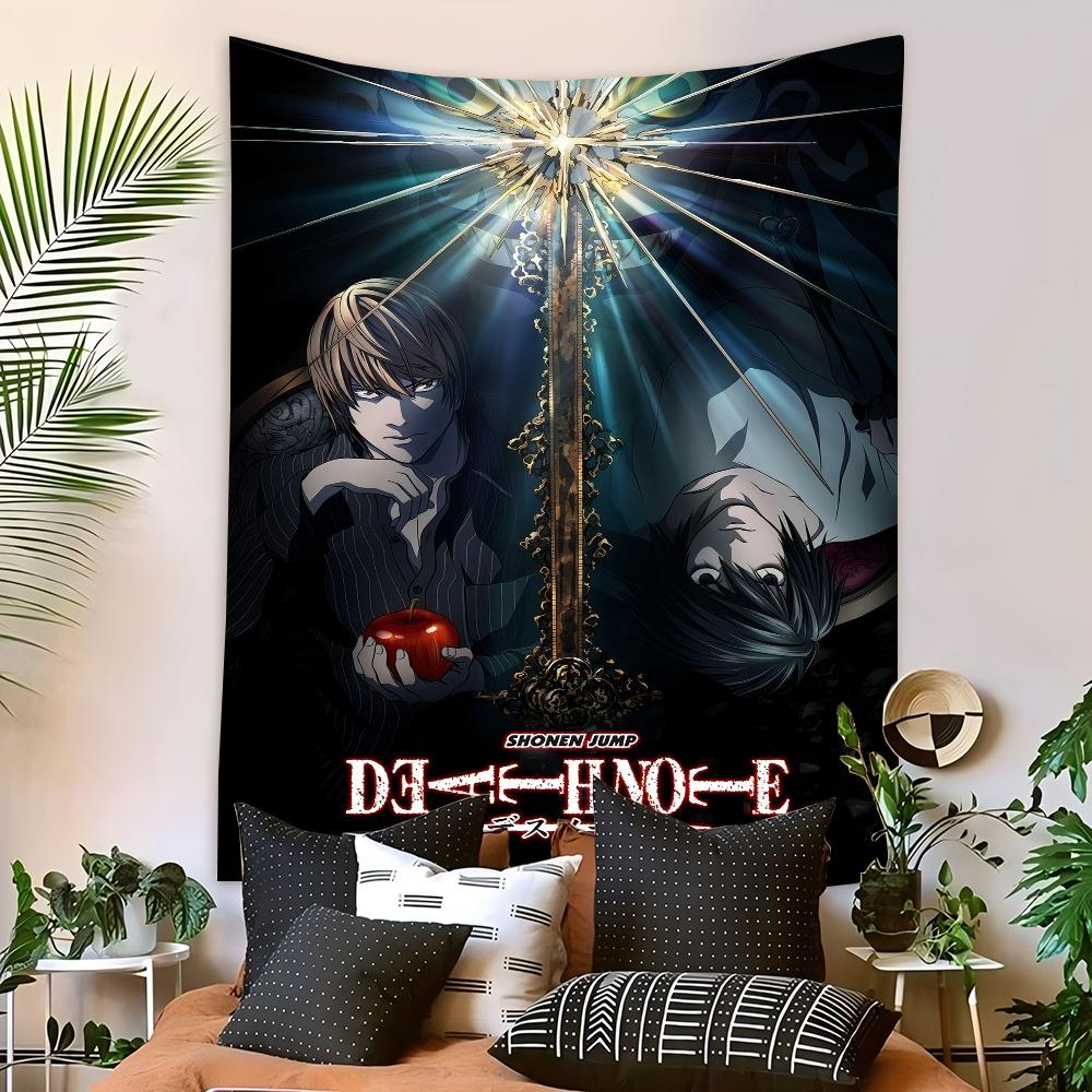 DDeath NNote Photography Backdrops Kids Birthday Photo Background Studio Portraits Photocall Props