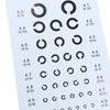 Near Vision Test Cards Vision Chart Decimal Broken C For Eye Exams | Medical/Optical Supplies