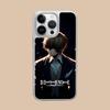 Death Note Kira Light Mobile Phone Case for iPhone 17 16 15 14 13 12 11 Air Pro Max Plus Silver Plating Colorful Cover Pretty
