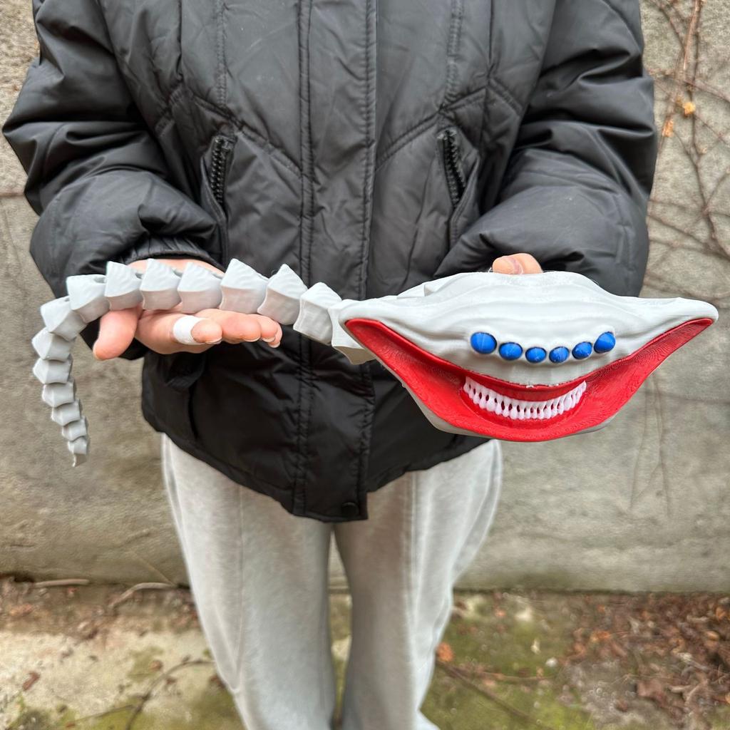 New 78cm Large Size 3d Printing Subnautica Sea Eater Bloop Gran Maja Action Figure Model Toy Doll Christmas Gifts Toys