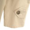 Burberrys 90s Old Stainless Collar Coat 7AR Beige Vest Liner Included Women Used