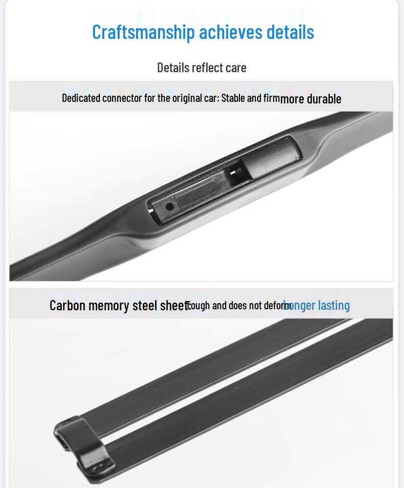Changan Shenqi T20 Frameless Silent Wiper Blade - Single Row Truck Accessories Catalog