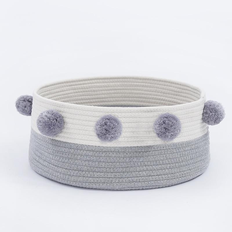 Woven cat litter, universal in all seasons, fully enclosed cat, cat bed, cat house, kennel, pet supplies, pet integrated fence