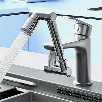 Mechanical Arm Universal Faucet Extender, Rotatable Faucet, Washbasin, Multifunctional Joint, Splash Proof Device