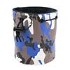 Camo Golf Ball Bag Bucket Design Drawstring Golf Pouch Faux Leather Portable Golf Ball Carrier Bag for Men Women