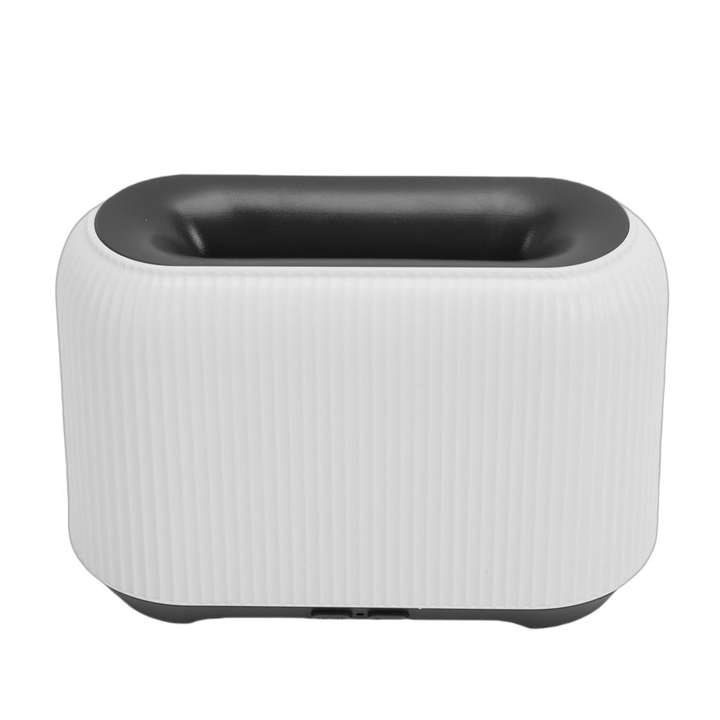 3D Flame Essential Oil Diffuser 150ml USB Aromatherapy Diffuser Desktop Humidifier with LED Colorful Light for Home Bedroom