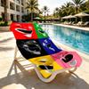 Mighty Morphin Power Rangers Print Beach Towel Design, Soft, Lightweight. for Home Bathroom, Spa, Pool, Yoga, Surfing, Camping, Gift for Family, Frien