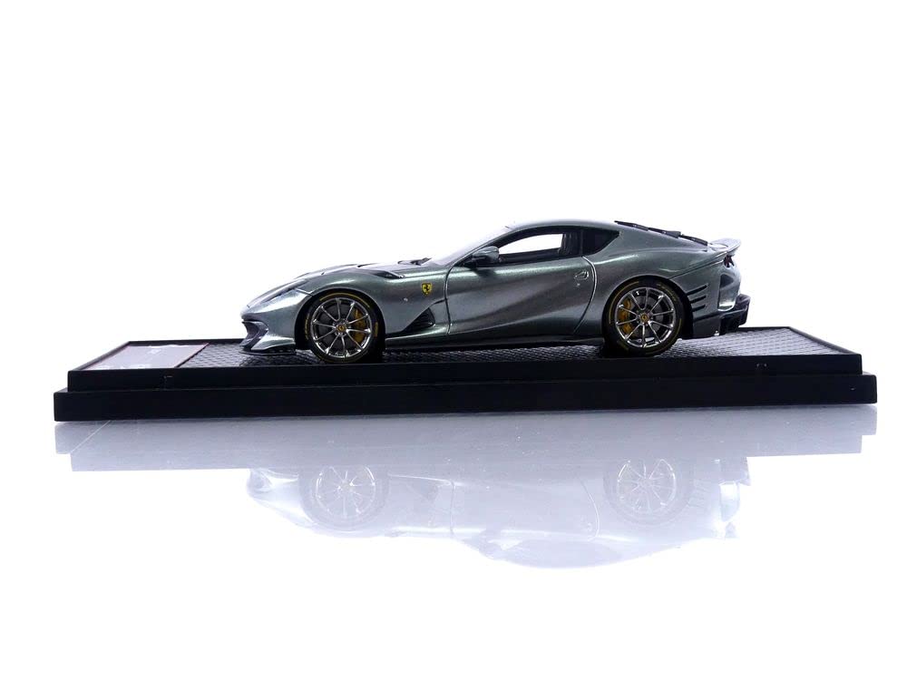 Scale Ferrari 812 Competizione 2021 Grigio Coburn Grey Metallic BBR-MODELS 1/43 - (BBRC259A3)