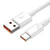 6A Super Fast Charging Data Cable Suitable for Huawei Xiaomi Honor TYPE C Flash Charging Orange Mobile Phone 66W Charging Cable