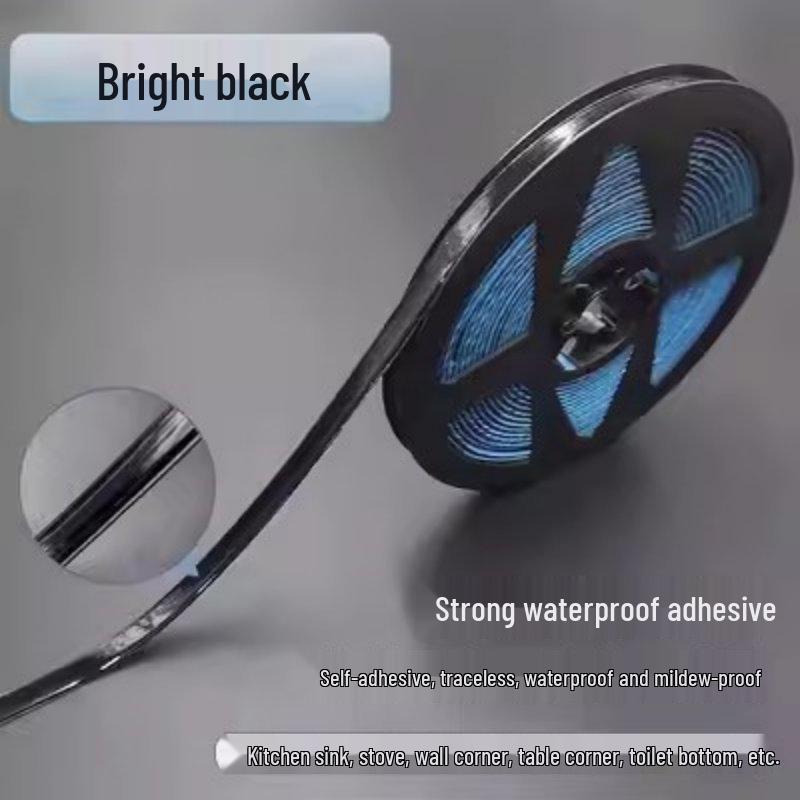 Waterproof Self-Adhesive Kitchen Sink Seam Decorative Stickers