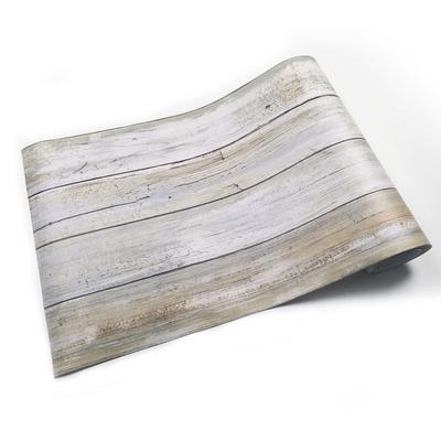 3D Wood Grain Simulation Brick Pattern Peel and Stick Wallpaper Self Adhesive Contact Paper Removable Waterproof For Furniture Renovation