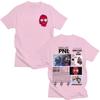 Le Monde Chico T Shirt French Rapper PNL Album Graphic Tshirt Unisex Women Cotton Short Sleeve Tshirts Hip Hop Fashion Streetwear