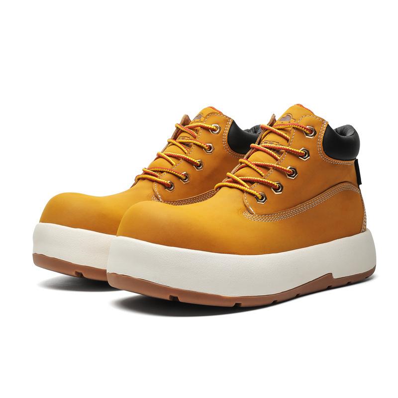 3588Q version of rhubarb boots for men and women couples niche autumn and winter platform tooling boots Martin boots big head shoes