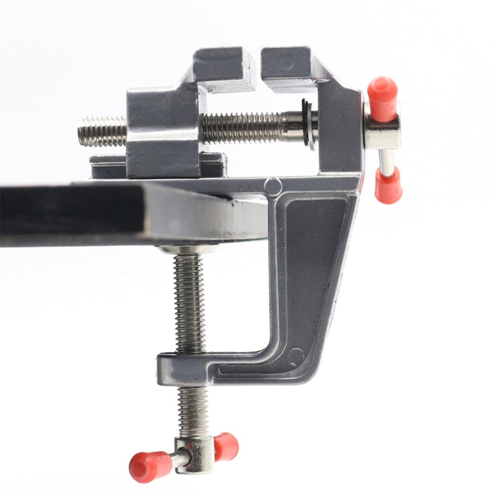 Top Sale 3.5" Aluminum Miniature Small Jewelers Hobby Clamp On Table Bench Vise Mini Tool Vice Muliti-Funcational DIY Tools