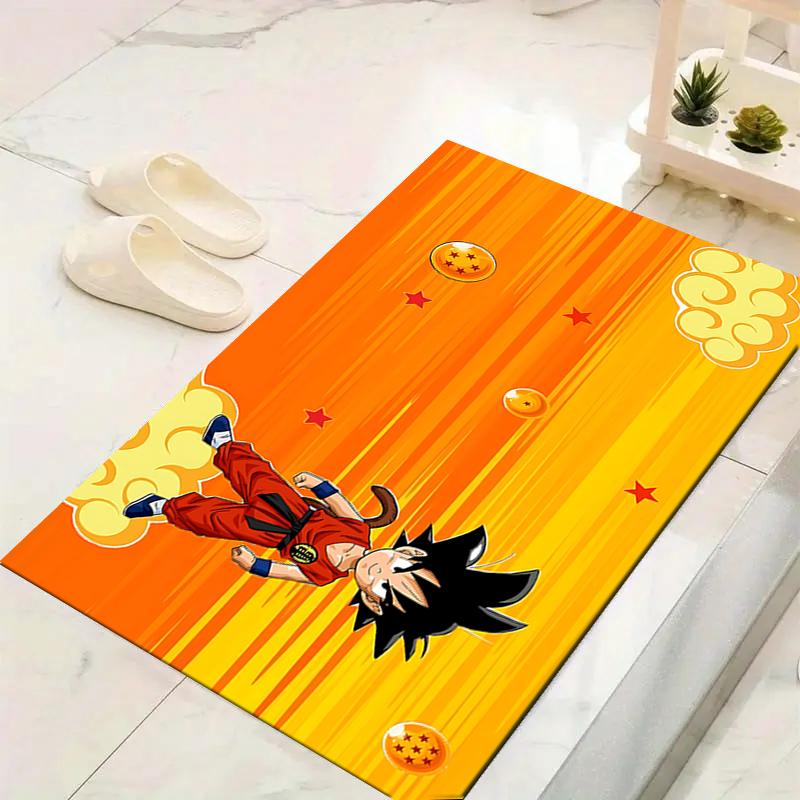 1Pc Dragon Ball Z Adventure Rug, Office Carpet Indoor Outdoor Doormat, Non-Slip, Comfortable, Living, Christmas Halloween, Xmas Gift S1965