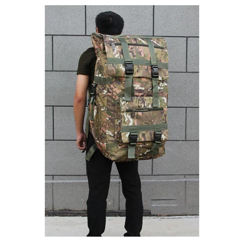 Camping Equipment Men 120L Large Capacity Backpack Travel Hiking Backpacks Waterproof Outdoors Rucksack Sports Bag