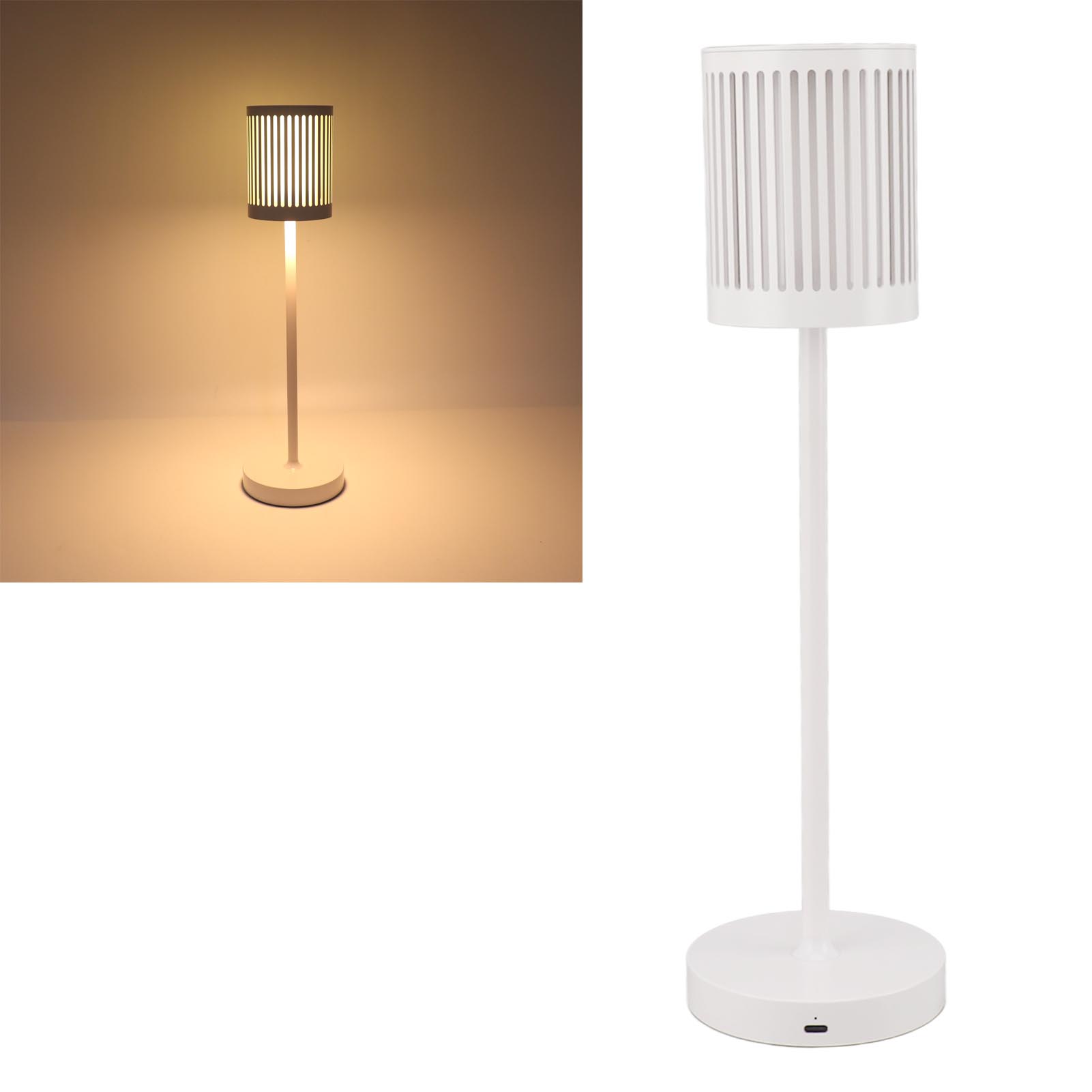 

Cordless Table Lamp LED Stepless Touch Dimmable Waterproof Metal 5000mAh USB Re able Battery Operated Desk Lamp for Bedroom Study Outdoor