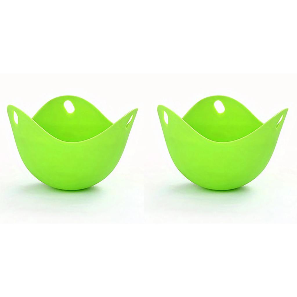 Silicone Egg Poacher Cups Egg Boiler Mold Cup for Microwave Air Fryer Stovetop Eggs Cooking Pancake Maker Baking Cup