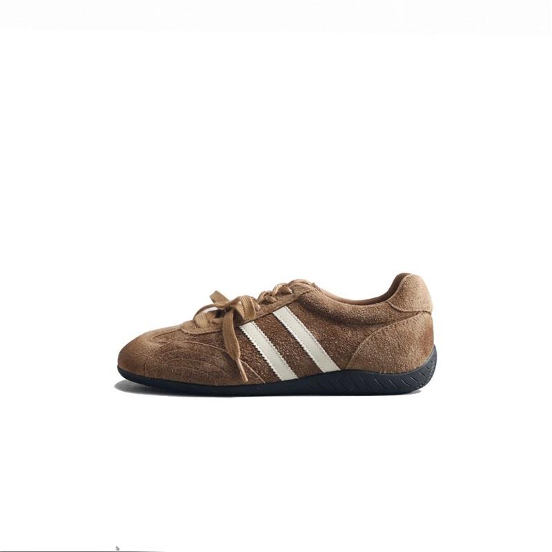 

Autumn New Retro Moral Training Women s Shoes, Cowhide Material, 4CM Inner Height Increase, Versatile Casual Shoes 35 коричневый
