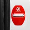 HIJK1 Emblems 4Pcs For Volkswagen VW GTI Polo Passat Tiguan Sharan T-ROC Touran Jetta Bora Car Door Lock Protective Cover Case Sticker
