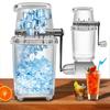 Manual Ice Crusher Mini Ice Shaver Smoothie Maker Ice Block Breaking Slush Machine