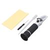 Brix Refractometer Meter Gauge Dual Scale Handheld Measuring Tool for Sugar Brewing