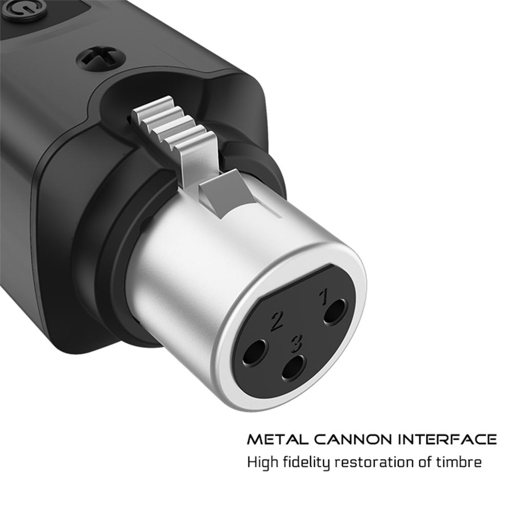 Wired To Wireless Microphone System DC5V Dynamic Handheld Microphone Instrument UHF XLR Adapter System Microphone Accessories