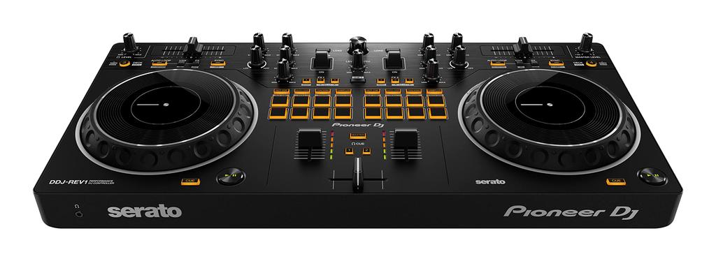 Pioneer DJ DJ Controller with Serato Lite Support DDJ-REV1 Scratch-Style 2-Channel