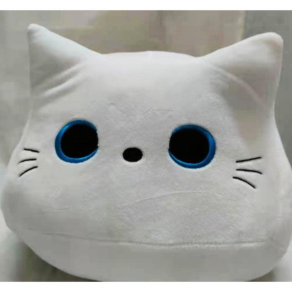 Black Cat Throw Pillow Plush Doll Cat Doll Black Cat Plush Toy Doll