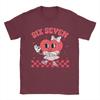 Harajuku T Shirt Beach 6 7 Happy Valentine Hearts Fashion T Shirts  Cotton Tshirt for Unisex Awesome Big Size Short Sleeve Tops