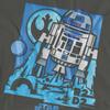 STAR WARS Womens/Ladies Papercut R2-D2 T-Shirt