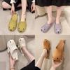 Cute Cartoon Seal Slides With Pvc Breathable Sole For Home And Beach Use