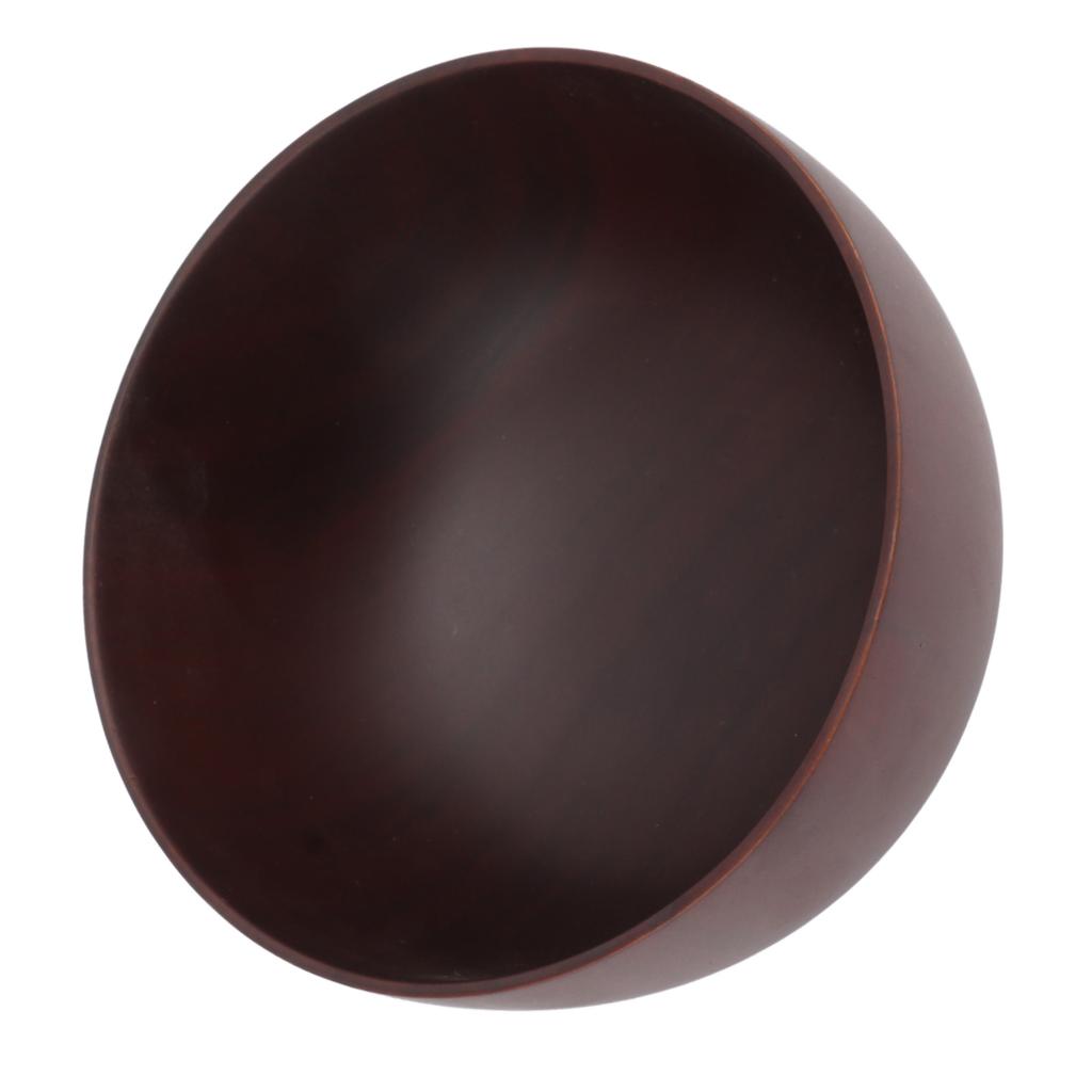 Wood Noodle Bowl Unique Wood Grain Color Pattern Japanese Soup Bowl for Home Rice Salad